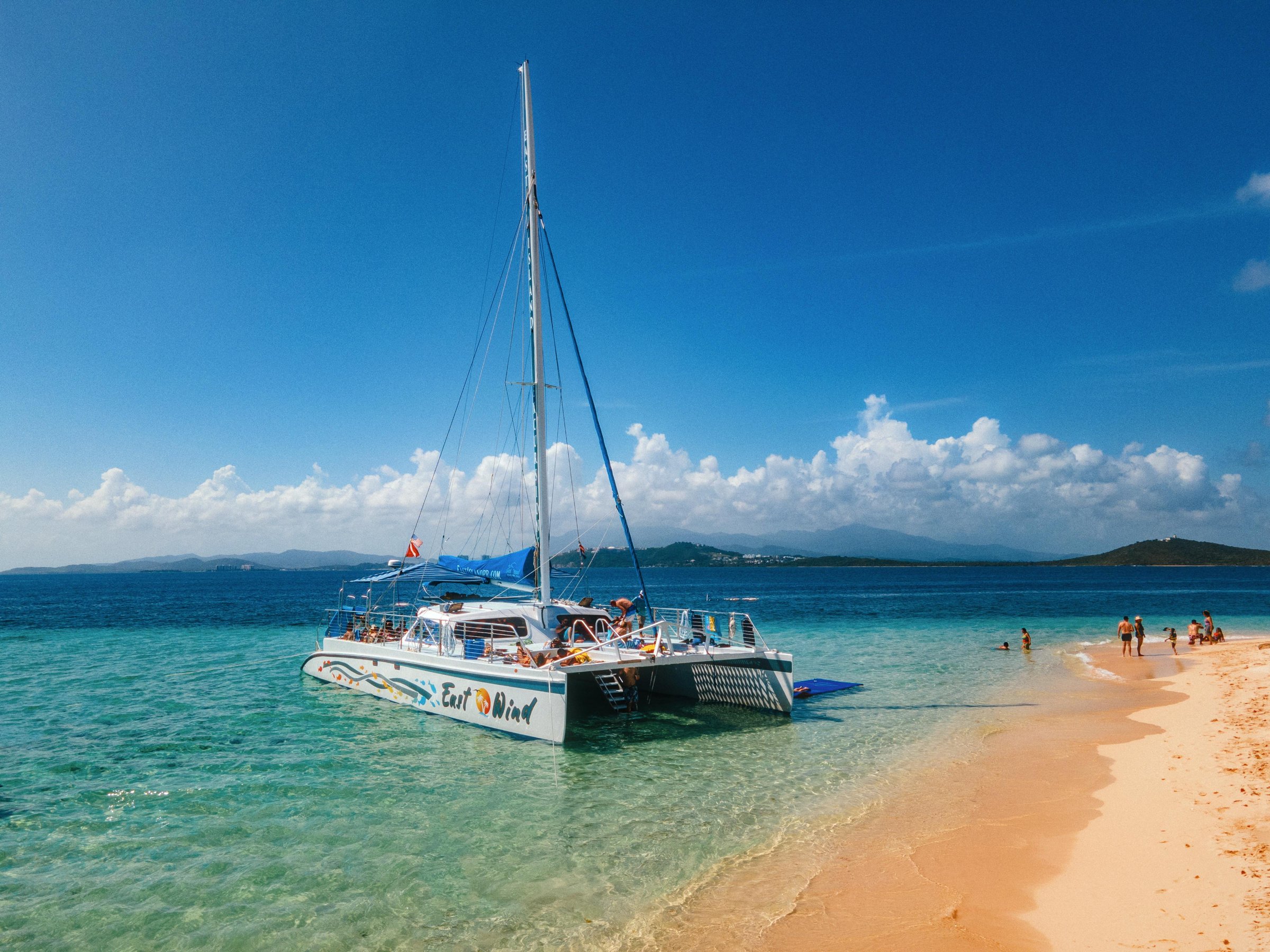 From Fajardo: Icacos Island Full-Day Catamaran Trip